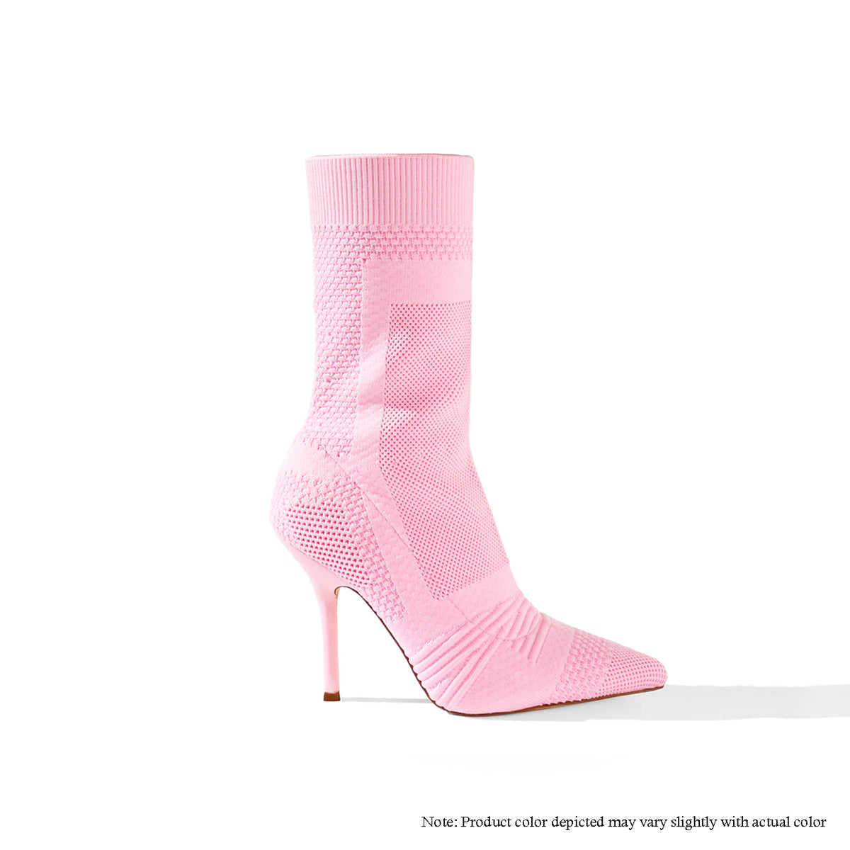 BEXIE-20 PATTERNED KNITTED BOOTIE