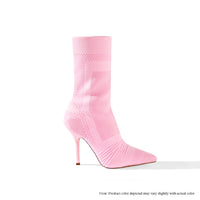 BEXIE-20 PATTERNED KNITTED BOOTIE