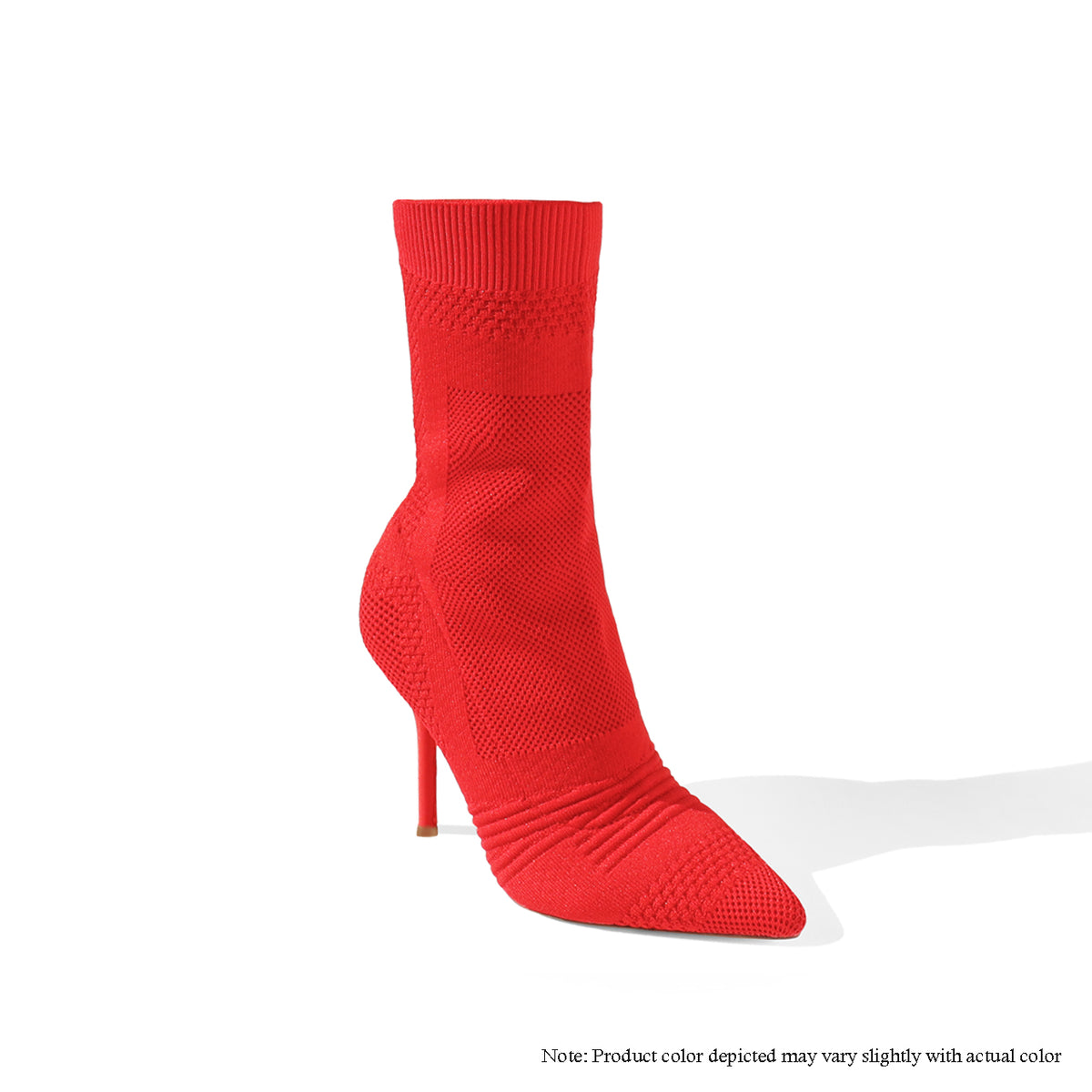 BEXIE-20 PATTERNED KNITTED BOOTIE