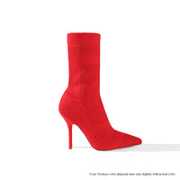 BEXIE-20 PATTERNED KNITTED BOOTIE