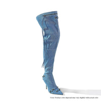 BEXIE-21 SUPER THIGH HIGH BOOT WITH SPLIT CUT ON BACK