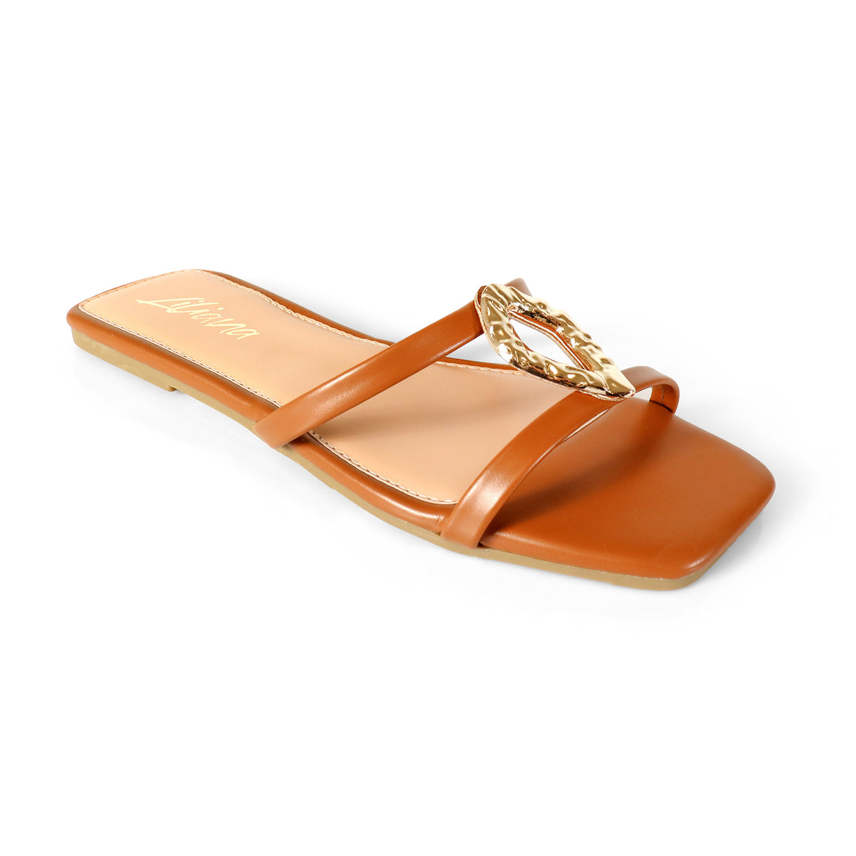 ELOWEN-1 CHIC METALLIC HARWARD SANDALS