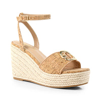 MISA-1  ESPADRILLE ANKLE STRAP SANDAL W/ ESPADRILLE WEDGGE