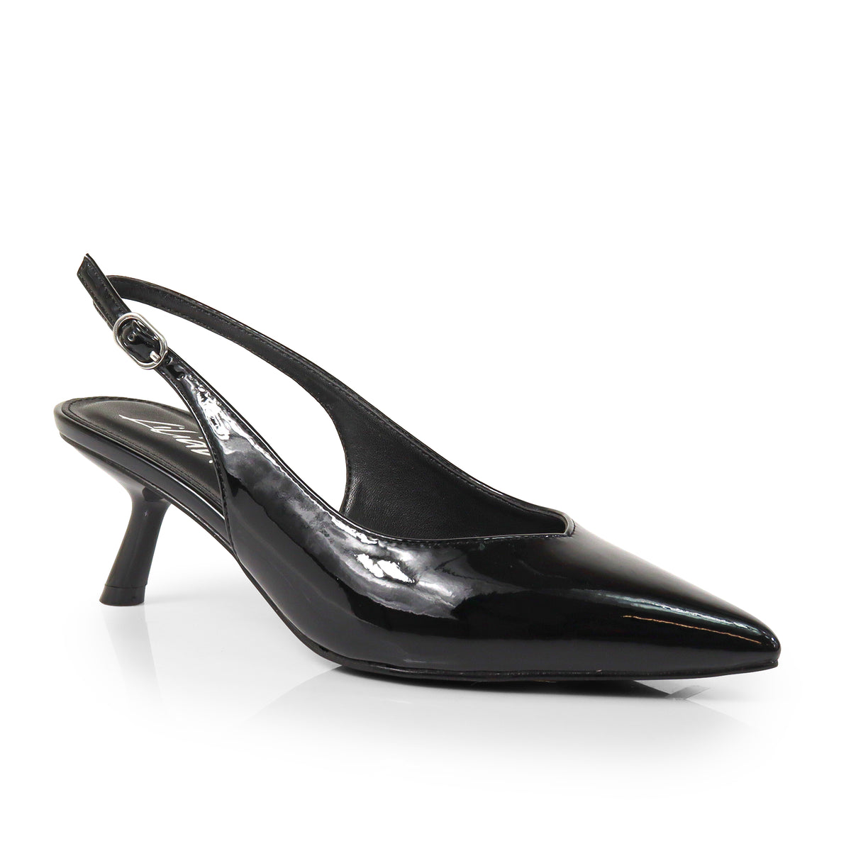 PENNY-3 POINTY TOE KITTEN HEEL