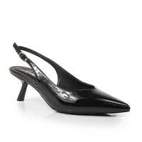 PENNY-3 POINTY TOE KITTEN HEEL