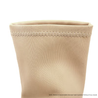 RESHA-2 NEOPRENE STRETCHY POINTED TOE BOOTIE WITH CLEAR HEEL