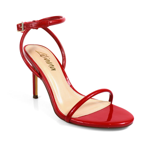 ABRANA-1 ANKLE STRAP SINGLE SOLE HEEL