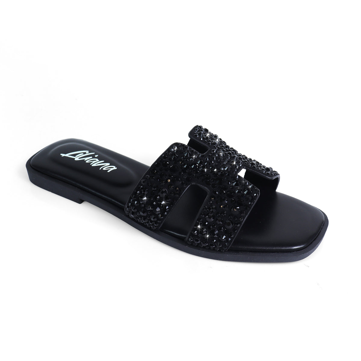 RHINESTONE COMFORT SLIDE, ADA-2