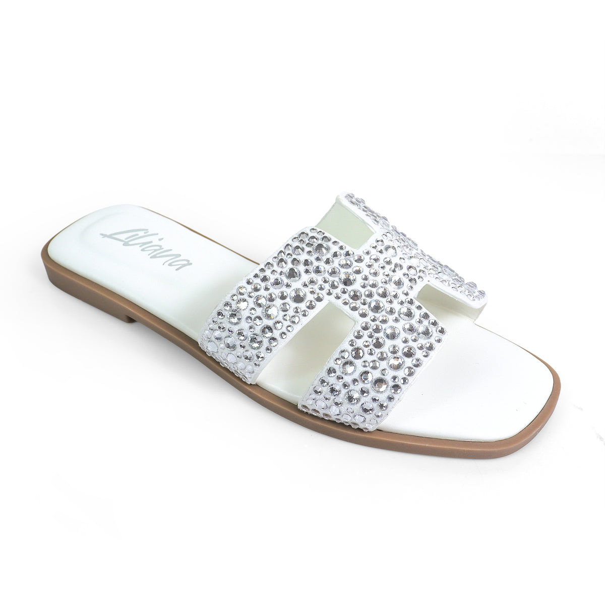 RHINESTONE COMFORT SLIDE, ADA-2