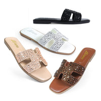 RHINESTONE COMFORT SLIDE, ADA-2
