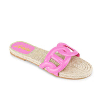 AILEEN-1 ESPADRILLE SANDAL WITH PU FOAM UPPER