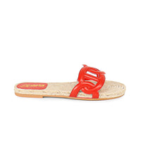 AILEEN-1 ESPADRILLE SANDAL WITH PU FOAM UPPER