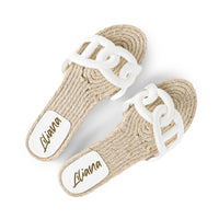 AILEEN-1 ESPADRILLE SANDAL WITH PU FOAM UPPER