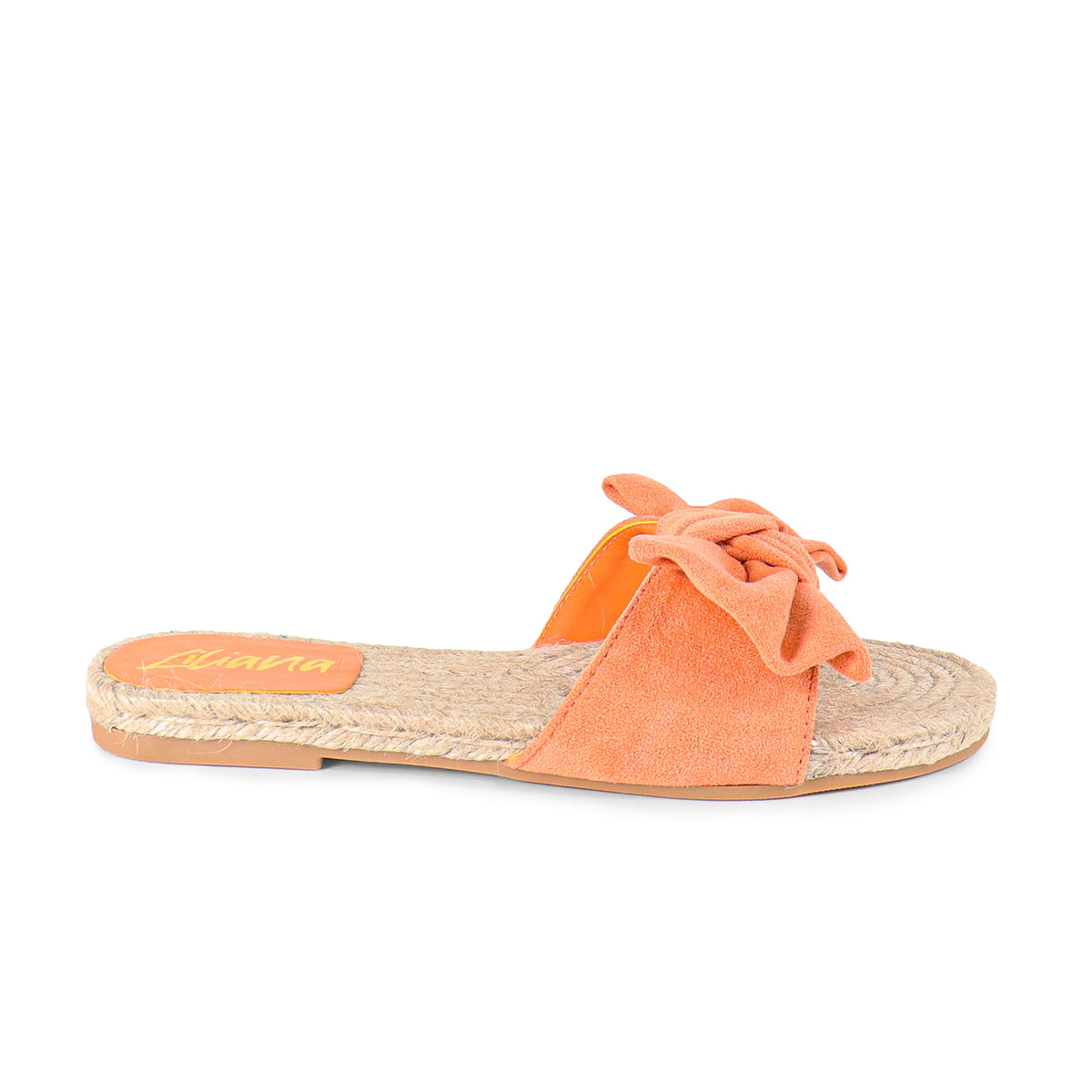 AILEEN-3 ESPADRILLE SLIDER WITH SINGLE BOW