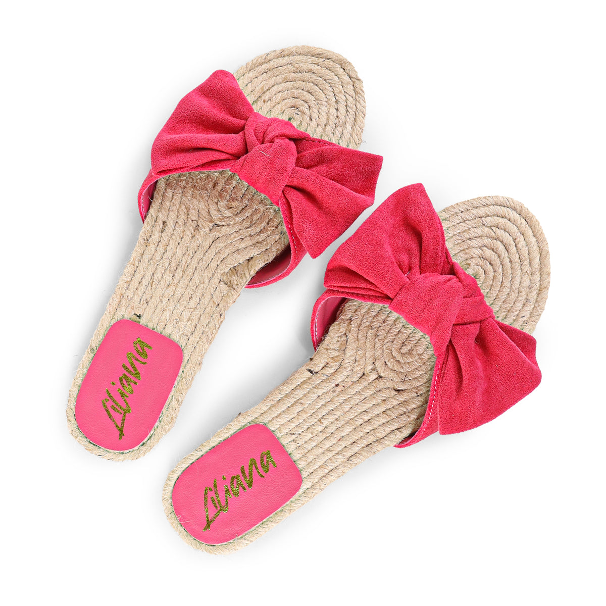 AILEEN-3 ESPADRILLE SLIDER WITH SINGLE BOW