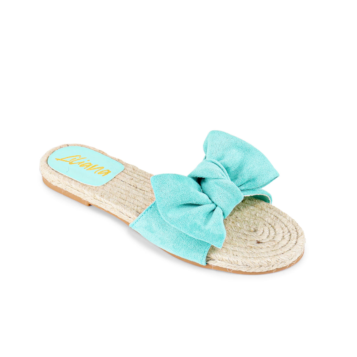 AILEEN-3 ESPADRILLE SLIDER WITH SINGLE BOW