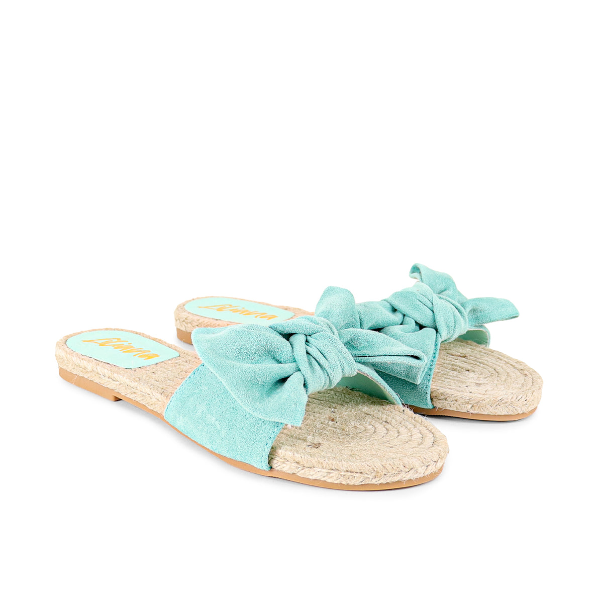 AILEEN-3 ESPADRILLE SLIDER WITH SINGLE BOW