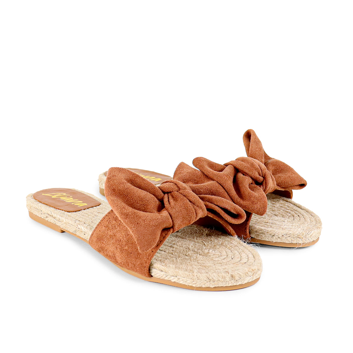 AILEEN-3 ESPADRILLE SLIDER WITH SINGLE BOW