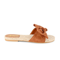 AILEEN-3 ESPADRILLE SLIDER WITH SINGLE BOW