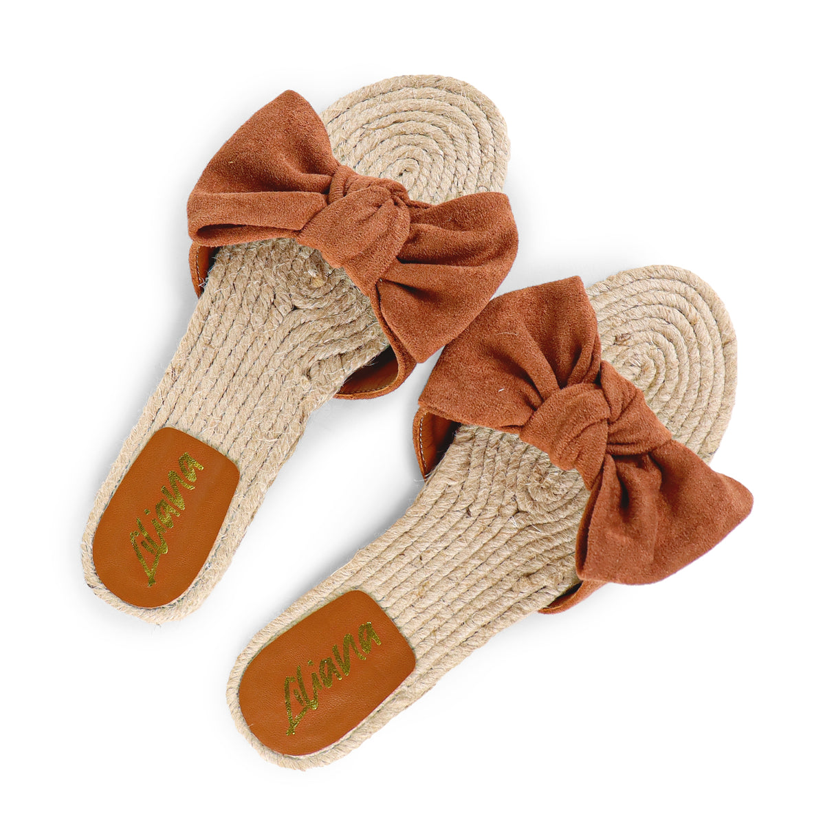 AILEEN-3 ESPADRILLE SLIDER WITH SINGLE BOW