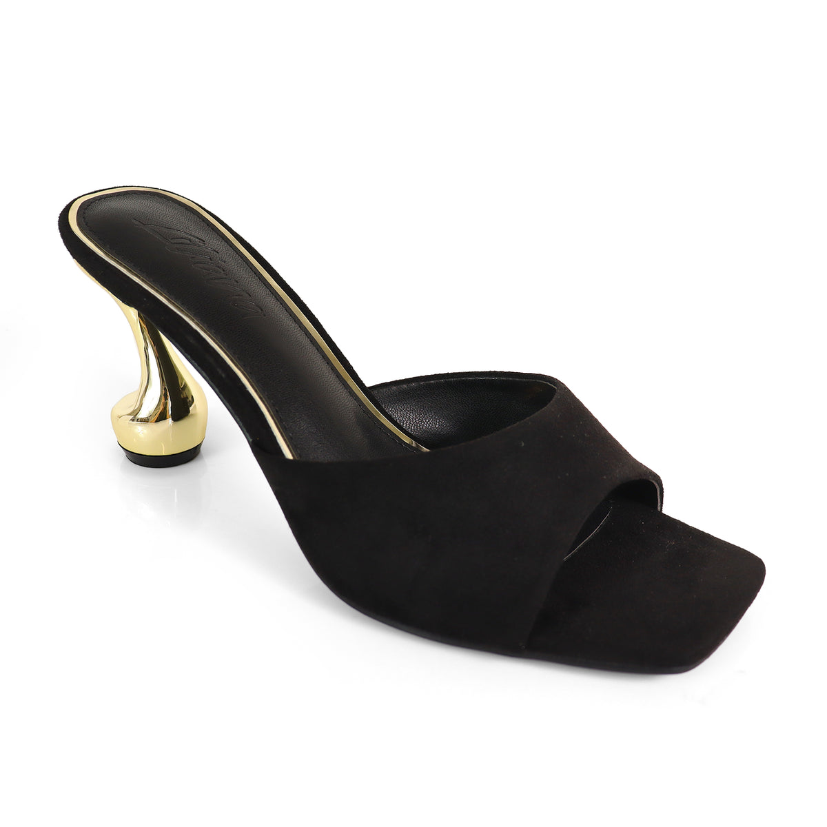 ARABELLA-2 MULE W/TWIRL HEEL