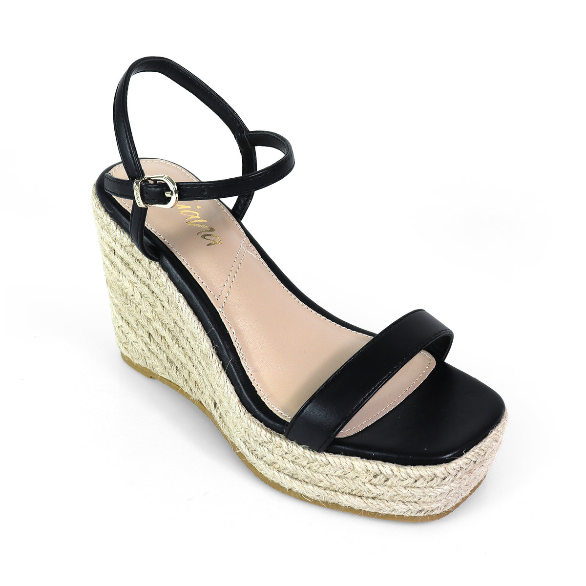 ANCKLE STRAP SANDALS W/WEDGE, CASSIE-3