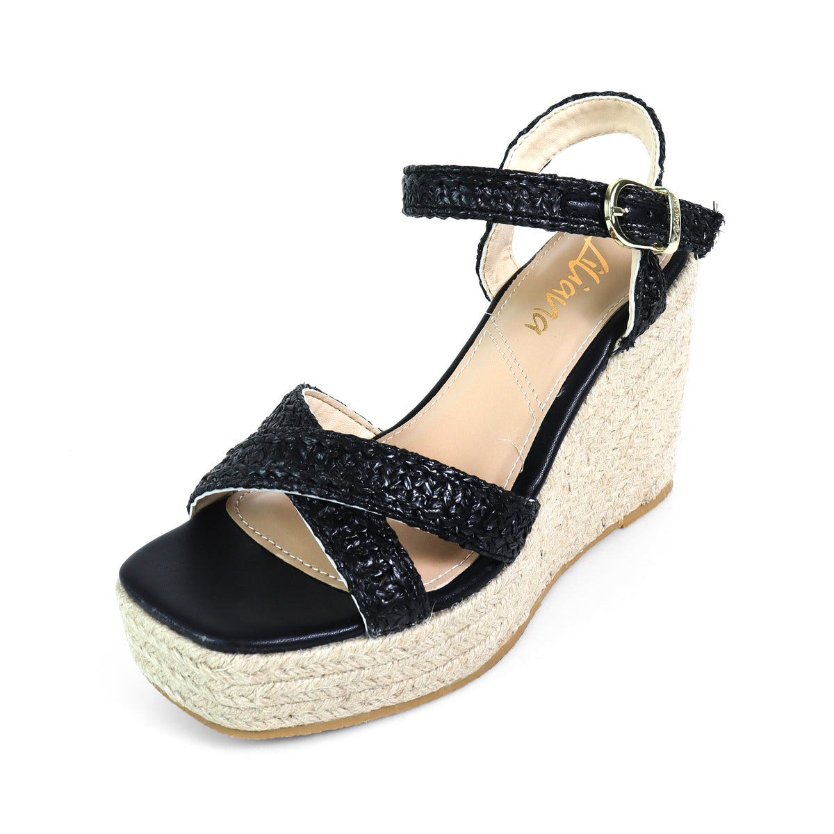 RAFFIA ANCKLE STRAP W/ ESPADRILLE WEDGE, CASSIE-4