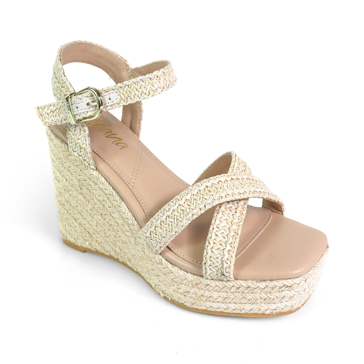 RAFFIA ANCKLE STRAP W/ ESPADRILLE WEDGE, CASSIE-4