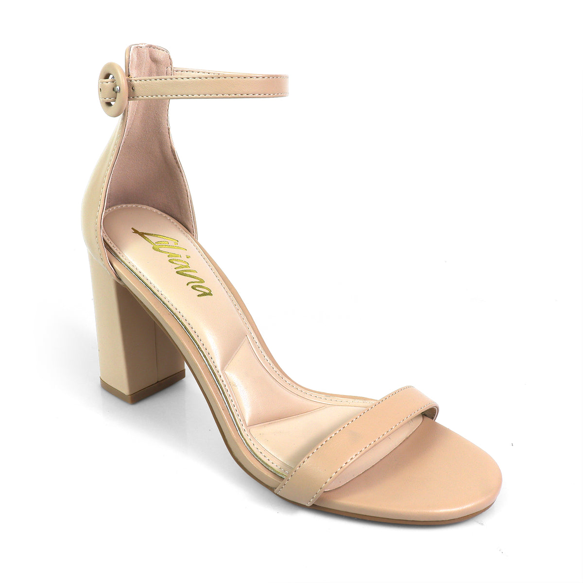 DANDELINE-1 PANTANT ANKLE STRAP W/ HEEL CHUNKY HEEL