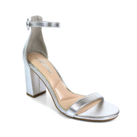 DANDELINE-1 PANTANT ANKLE STRAP W/ HEEL CHUNKY HEEL