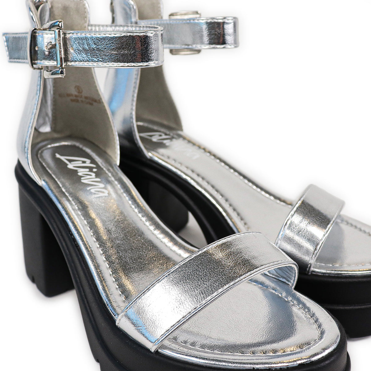 DEANA-1 STRAP PLATFORM WITH CHUNKY HEEL