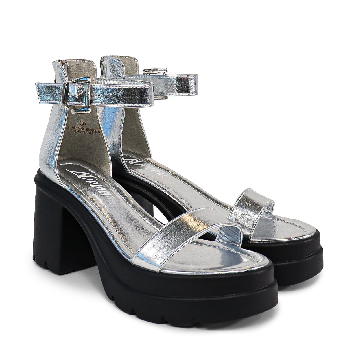 DEANA-1 STRAP PLATFORM WITH CHUNKY HEEL