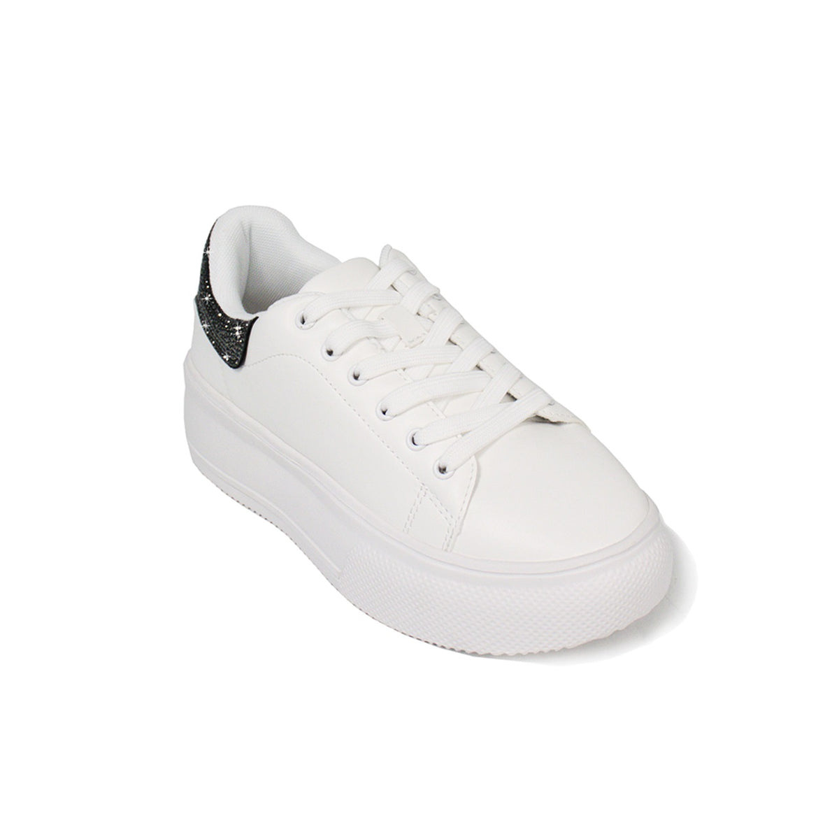 DIA-1A  OVERSIZED SNEAKER WITH HEEL COUNTER RHINESTONE