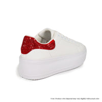 DIA-1A  OVERSIZED SNEAKER WITH HEEL COUNTER RHINESTONE