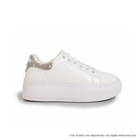 DIA-1A  OVERSIZED SNEAKER WITH HEEL COUNTER RHINESTONE