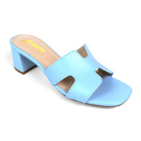 ELENA-1 ALMOND OPEN TOE MID HIGH HEEL