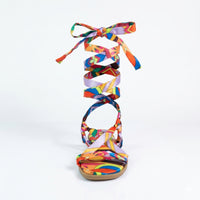 STRAPPY LACE UP SANDAL, EVA-2