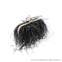 H-DUBAI WOMEN OSTRICH FEATHER HANDBAG