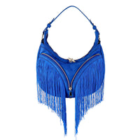 H-FRINGY FRINGE SHOULDER BAG