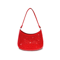 H-PRADO CRYSTAL SHOULDER BAG