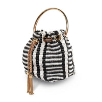 RAFFIA MESH BAG, H-RAFFINO2