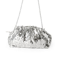 H-VIVI WOMEN SEQUIN POUCH HANDBAG