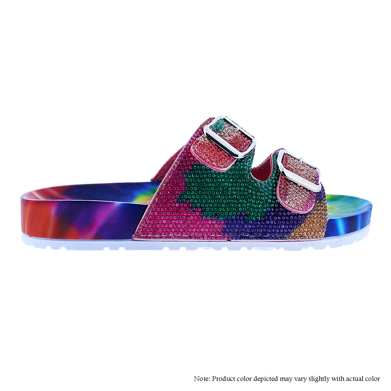 JOJOA-1 REINSTON TWO BUCKLE WITH STRAPS FOODBAD SANDALS