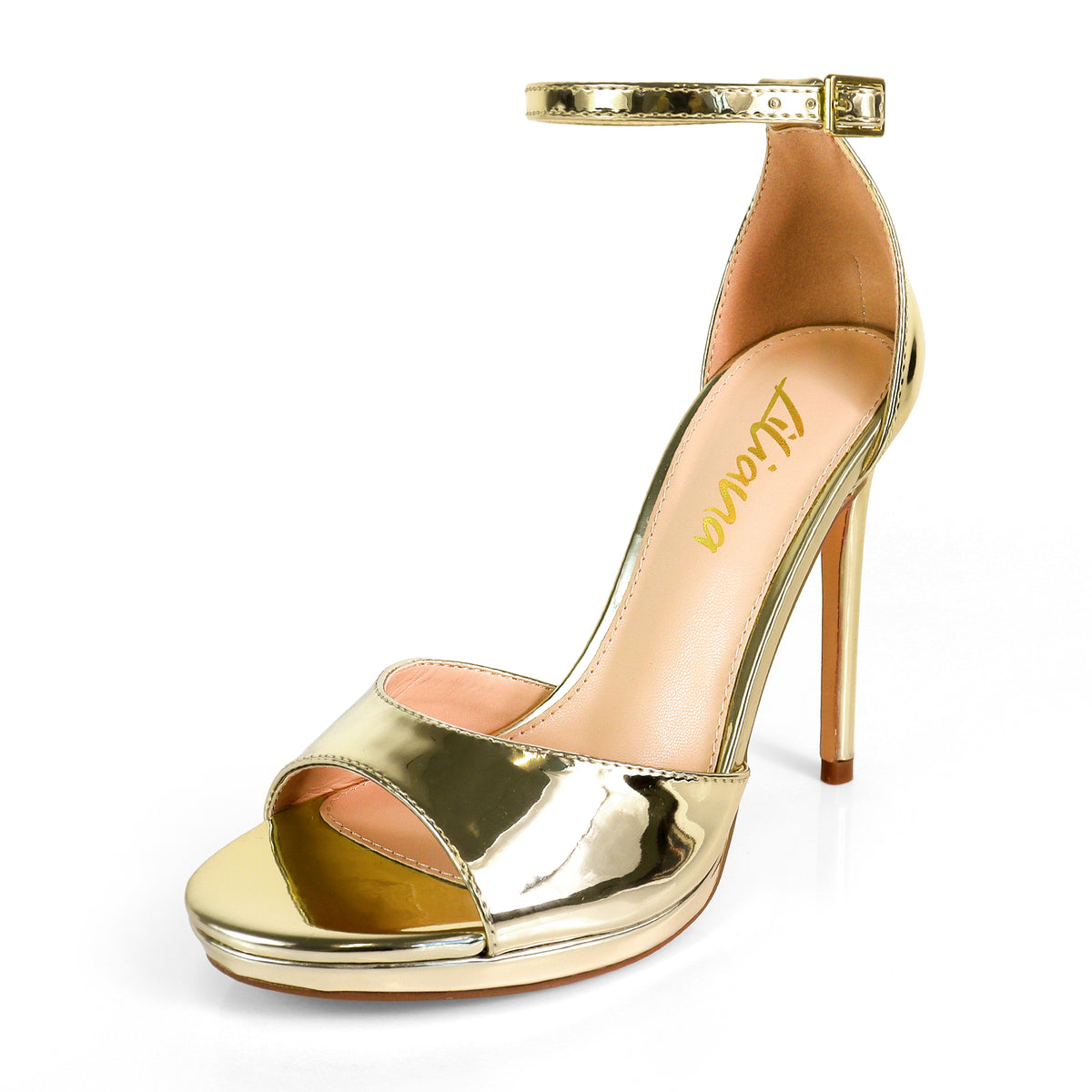 JORDIE-3 PEEL TOE ANCKLE STRAP W/ HIGH HEEL