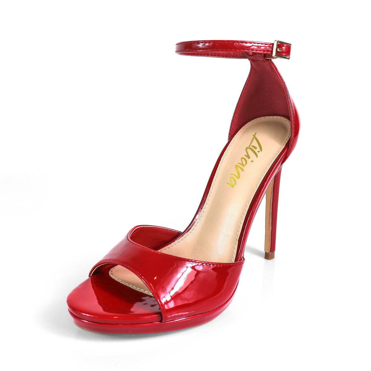 JORDIE-3 PEEL TOE ANCKLE STRAP W/ HIGH HEEL