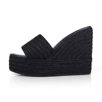 ESPADRILLE MULE PLATFORM WEDGE SANDALS, JULIET-1