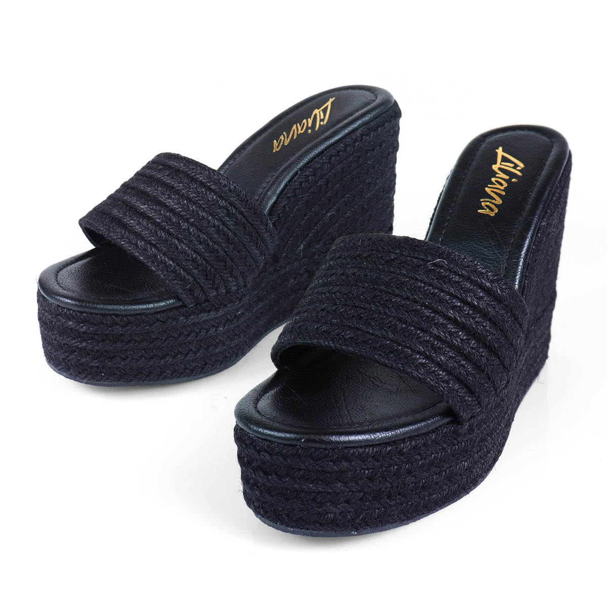 ESPADRILLE MULE PLATFORM WEDGE SANDALS, JULIET-1