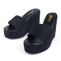 ESPADRILLE MULE PLATFORM WEDGE SANDALS, JULIET-1