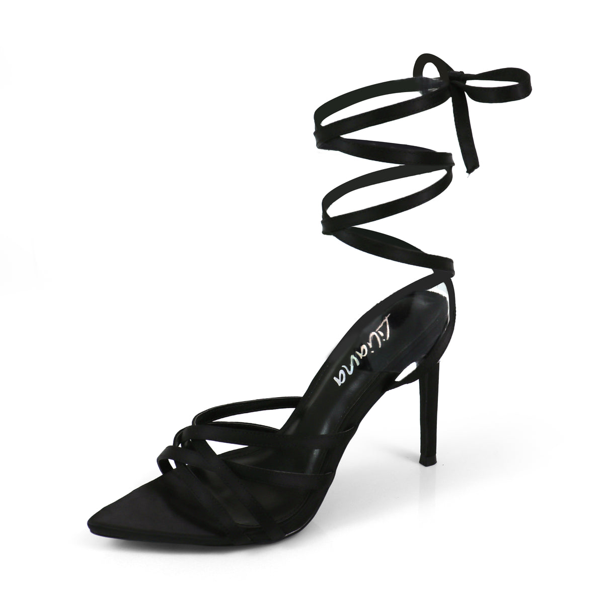 LAUCIA-74 STRAP MULE W/ HEEL