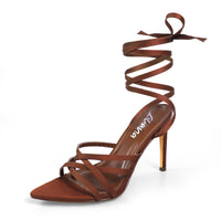 LAUCIA-74 STRAP MULE W/ HEEL
